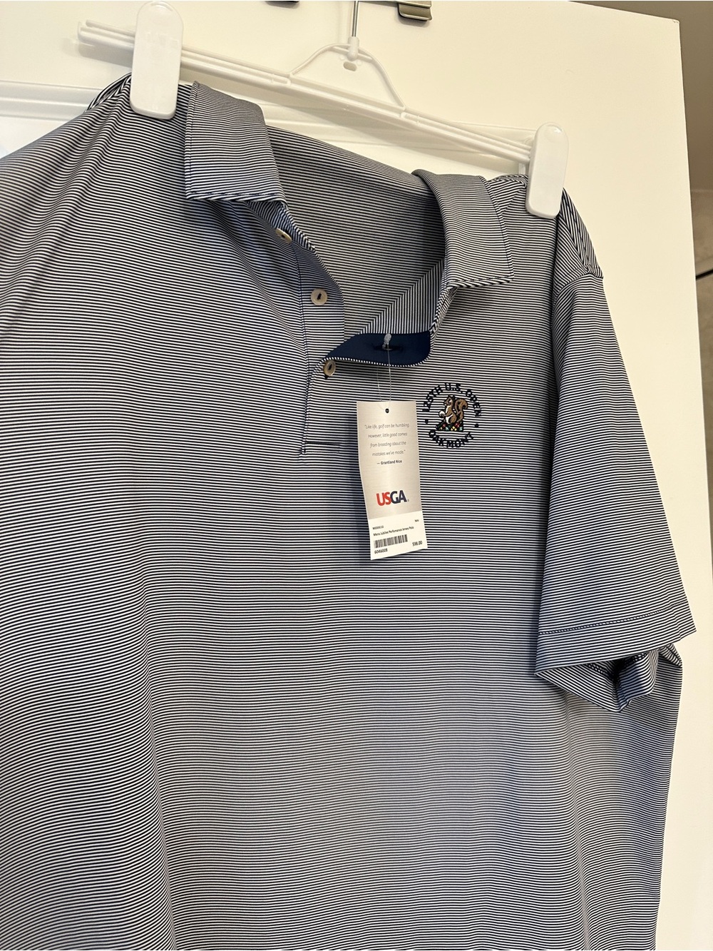 Peter Miller men’s jubilee performance jersey polo 2025 US Open Oakmont - Picture 2 of 6